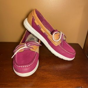 Cloudsteppers by Clarks Jocolin Vista Boat Shoes, size 6.5